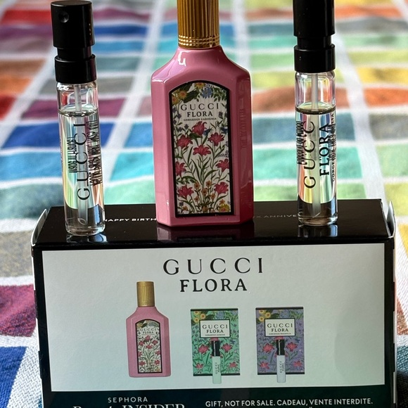 💐 GUCCI FLORA MINI PERFUME SET 💐  NWT 💐 - Picture 4 of 16